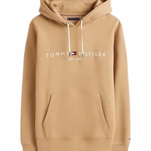 Felpa uomo cammello in misto cotone