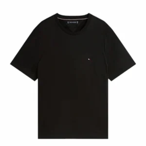 T-shirt uomo nera in cotone