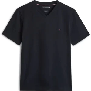 T-shirt uomo blu in cotone