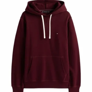 Felpa uomo burgundy in misto cotone