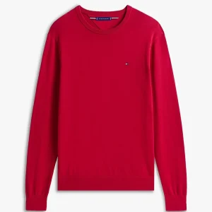 Maglia uomo rossa in cotone