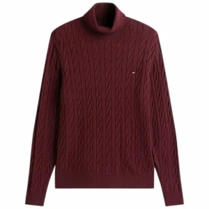 Maglia uomo burgundy in cotone