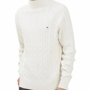 maglia uomo avorio in cotone