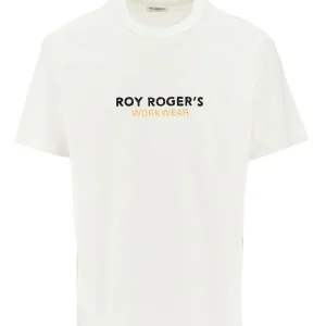 T-shirt uomo bianca in cotone