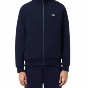 Felpa uomo blu in cotone