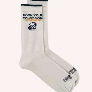 Calze uomo panna in cotone