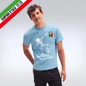 T-shirt DAB cotone Unisex Campioni D'Italia 2022-23