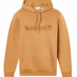 Felpa uomo gialla in misto cotone