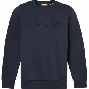 Felpa uomo navy in misto cotone