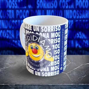 Tazza in ceramica Sorridiamo Associazione