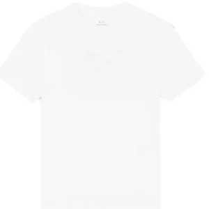 T-shirt uomo bianca in cotone