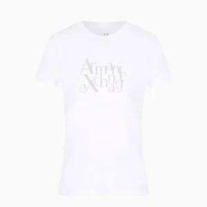 T-shirt donna bianca in cotone biologico