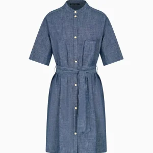 Abito donna denim in cotone