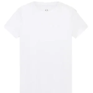 T-shirt donna bianca in cotone