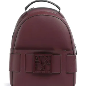 Zaino donna bordeaux in ecopelle