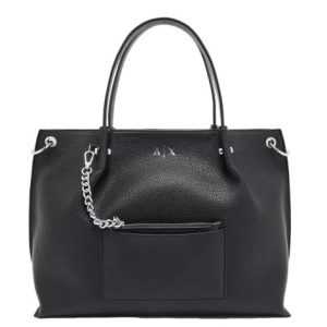 Borsa donna nera in ecopelle