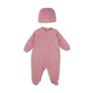 Bon Bon - Set tutina e cappello in ciniglia