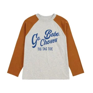 Go Bobo ranglan sleeves T-shirt