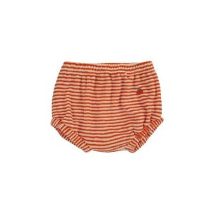 Baby Orange stripes terry bloomer