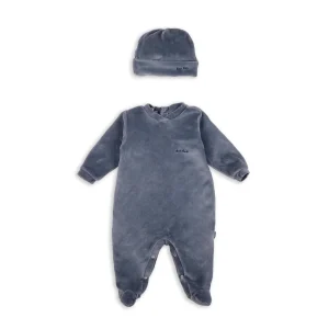 Bon Bon - Set tutina e cappello in ciniglia