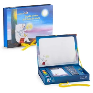 Cofanetto cinema lampada proietta storie, 32 dischi