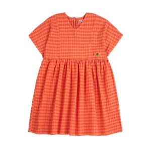 Vichy woven dress