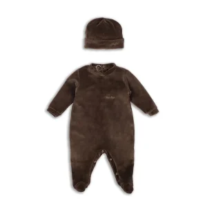 Bon Bon - Set tutina e cappello in ciniglia