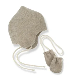 Set Cappello e manopole Tanit Beige