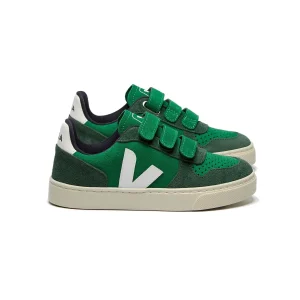 V-10 SUEDE EMERAUDE WHITE