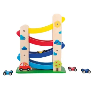 Pista automobili in legno