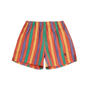 Multicolor Stripes woven shorts
