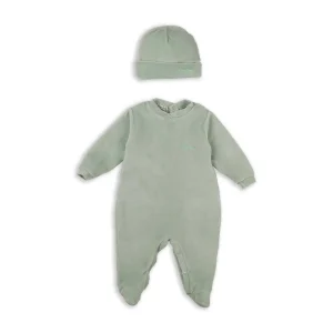 Bon Bon - Set tutina e cappello in ciniglia