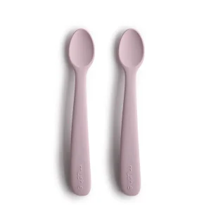 2 Cucchiaini Baby Spoon Soft Lilac