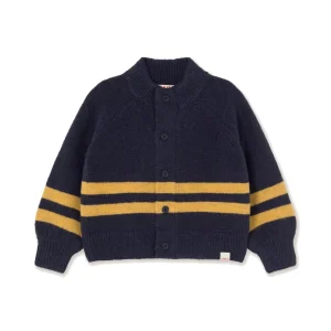 RAGLAN MOCKNECK CARDIGAN